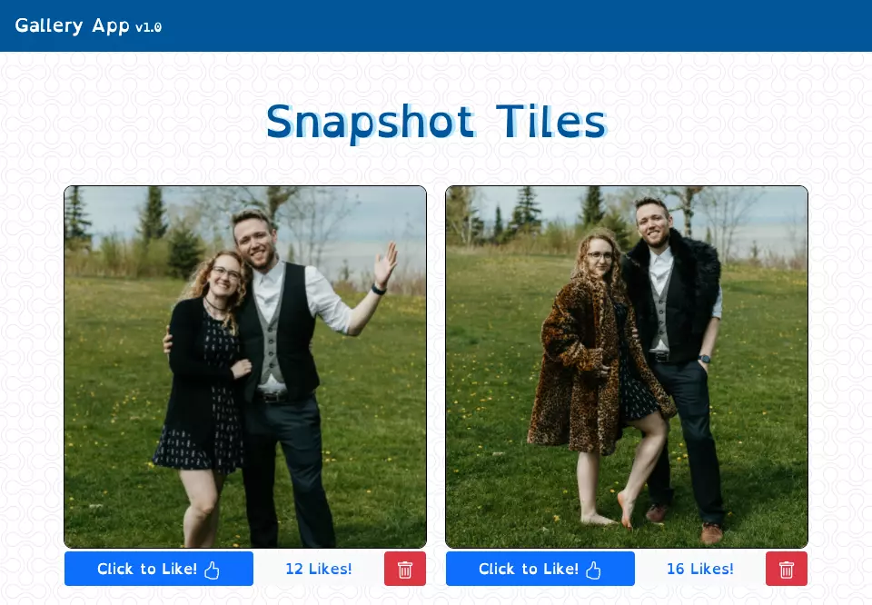 Image for Ryan's App, called 'Snapshot Tiles'.